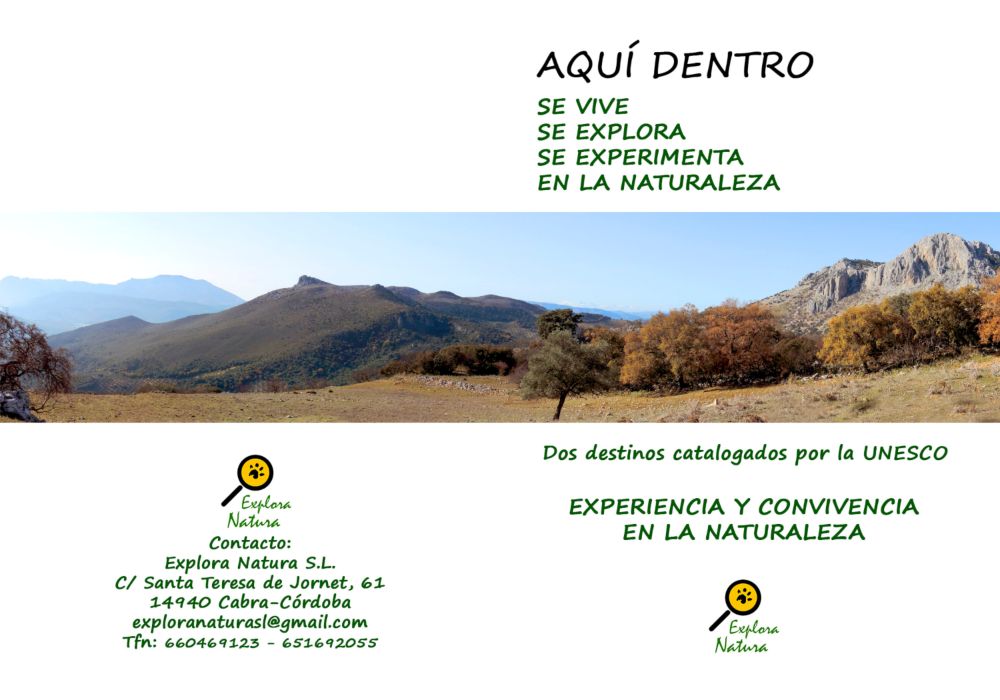 Viajes fin de Curso Explora Natura 19-20