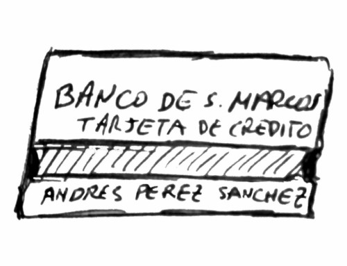 Las aventuras de Andresín: La tarjeta